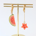 スイカのピアス＆イヤリング