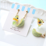 メロンとパフェのピアス＆イヤリング