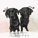 うちの子似顔絵イラスト