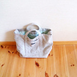 ちょっとそこまで♪bag （リネンツイル）