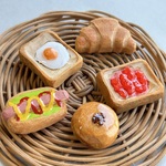 【５点選べる】木製パンマグネット