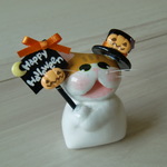 送料無料♪　ハロウィンネコ♪