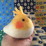 ころっころなオカメインコさん(くちばしグレー)