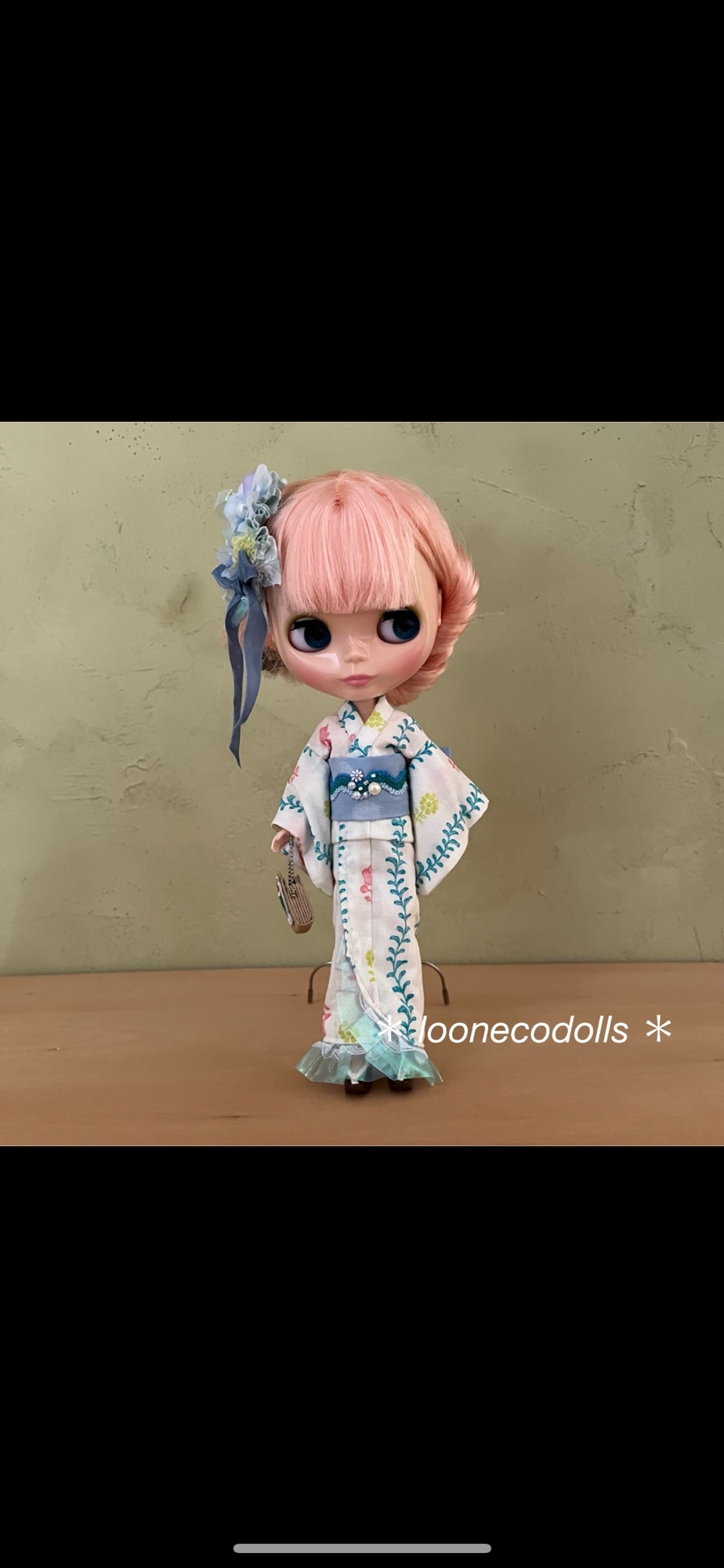 blythe 着物   羽織 ピンク ＊413 ブライスアウトフィット blythe 着物 羽織 ピンク ＊413 ブライスアウトフィット - メルカリ