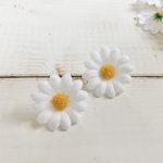 【再販×8】ちいさなデイジー🌼花材・造花・アーティフィシャルフラワー・パーツ