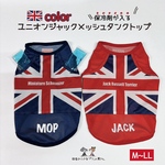 保冷剤が入るユニオンジャック🇬🇧メッシュタンク【color】
