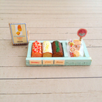 ミニチュア パウンドケーキとクッキープレート