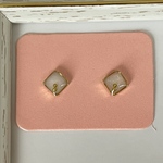 小粒シリーズ　ピアス5mm角（ノンホールピアス変更可）