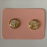 【NEW✨】小粒シリーズ　ピアス8mm丸（ノンホール変更可）