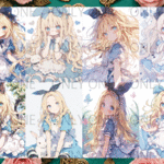 デザインペーパー　ALICE 2 コラージュシート