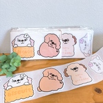 書き込める！メモシール　（もこもわんこ）40枚