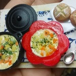 再販売なし！❤sale ミニチュア ドールハウス シチュー ランチ  カフェ 料理 