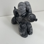 object【 1080 】ﾌﾞﾗｯｸﾏｰﾌﾞﾙ×銀箔