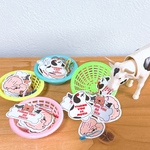 モノクロわんこ　thank youミニミニタグカゴ盛り ♡