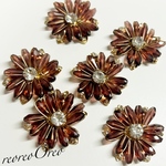 Flower bijou * dark brown