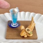 【1点限り】夏のダックスカフェプレート