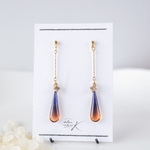 One drop line「黄昏時」ピアス・イヤリング