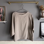 junのドルマンブラウス　グレージュ