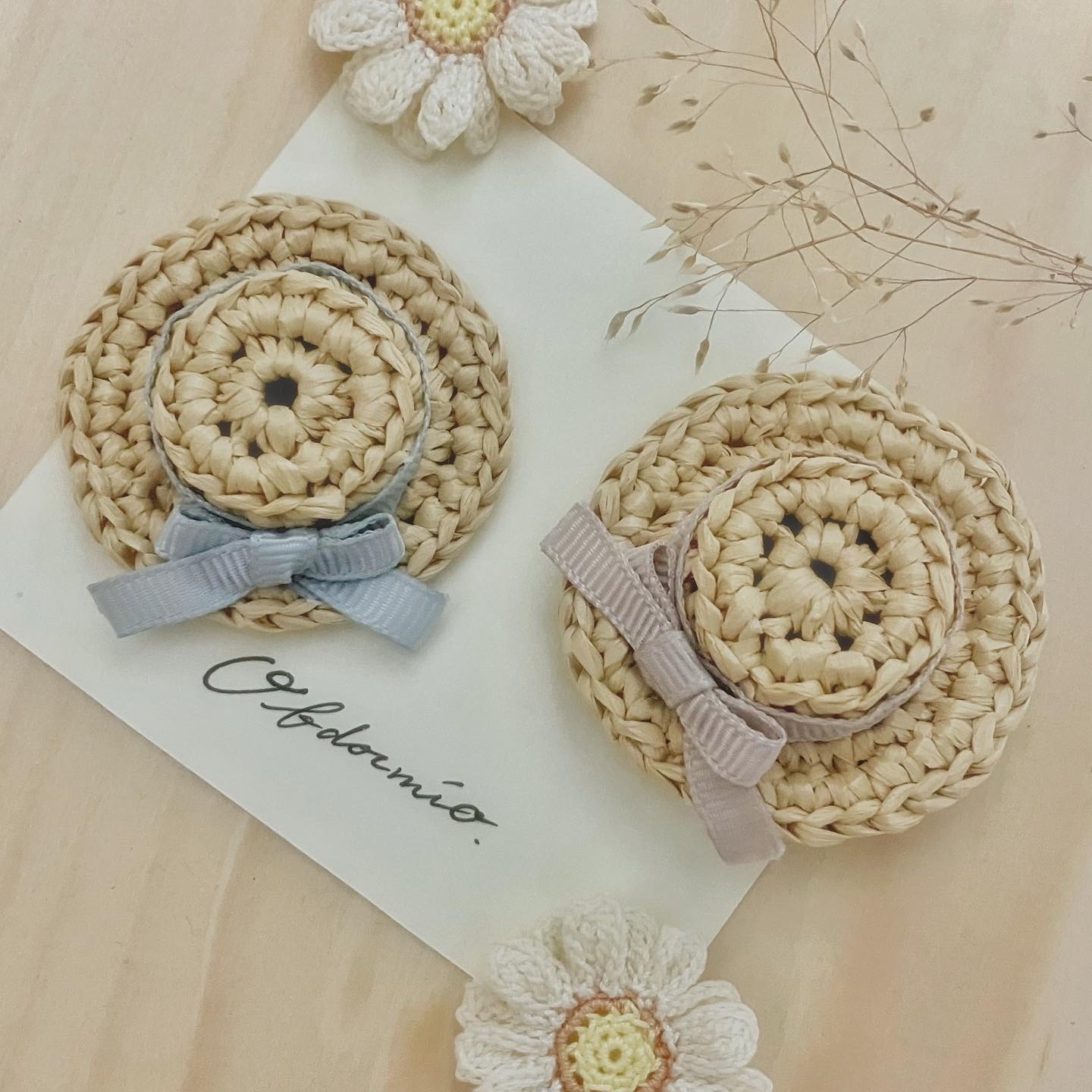 マーガレットのベビーヘアクリップ パッチンピン_marguerite - audodo