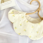 ˗ˏˋ snow cut flower yellow bib ˎˊ˗