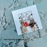 【mini】ジャラジャラチャーのキーリングピアス①