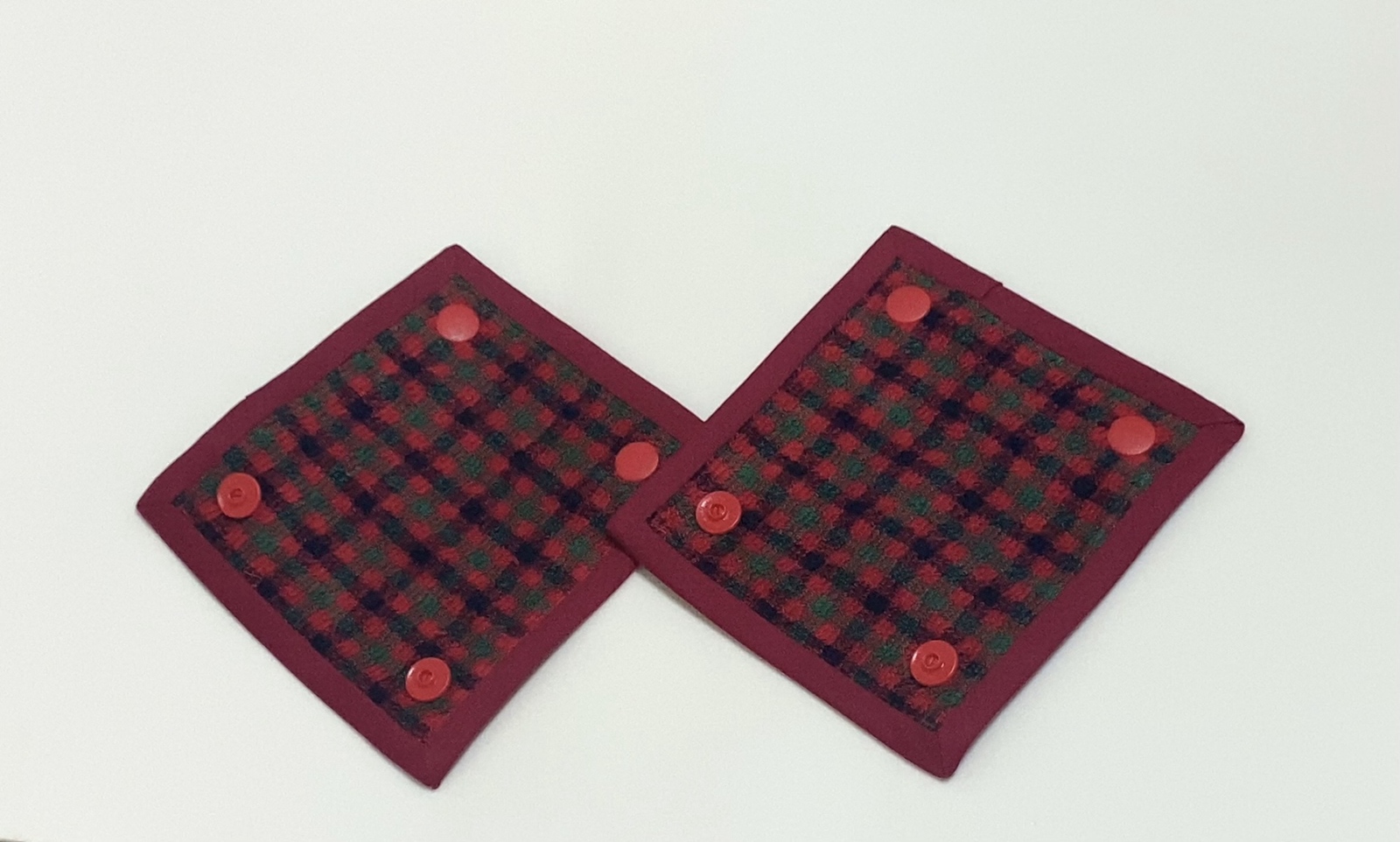 ファミリア デニムバッグ•ハンドルカバーセット レッド ファミリア デニムバッグ•ハンドルカバーセット レッド