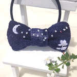 夜のリボンヘアゴム「ナチュラルさんのお気に入り」♡送料込み♡