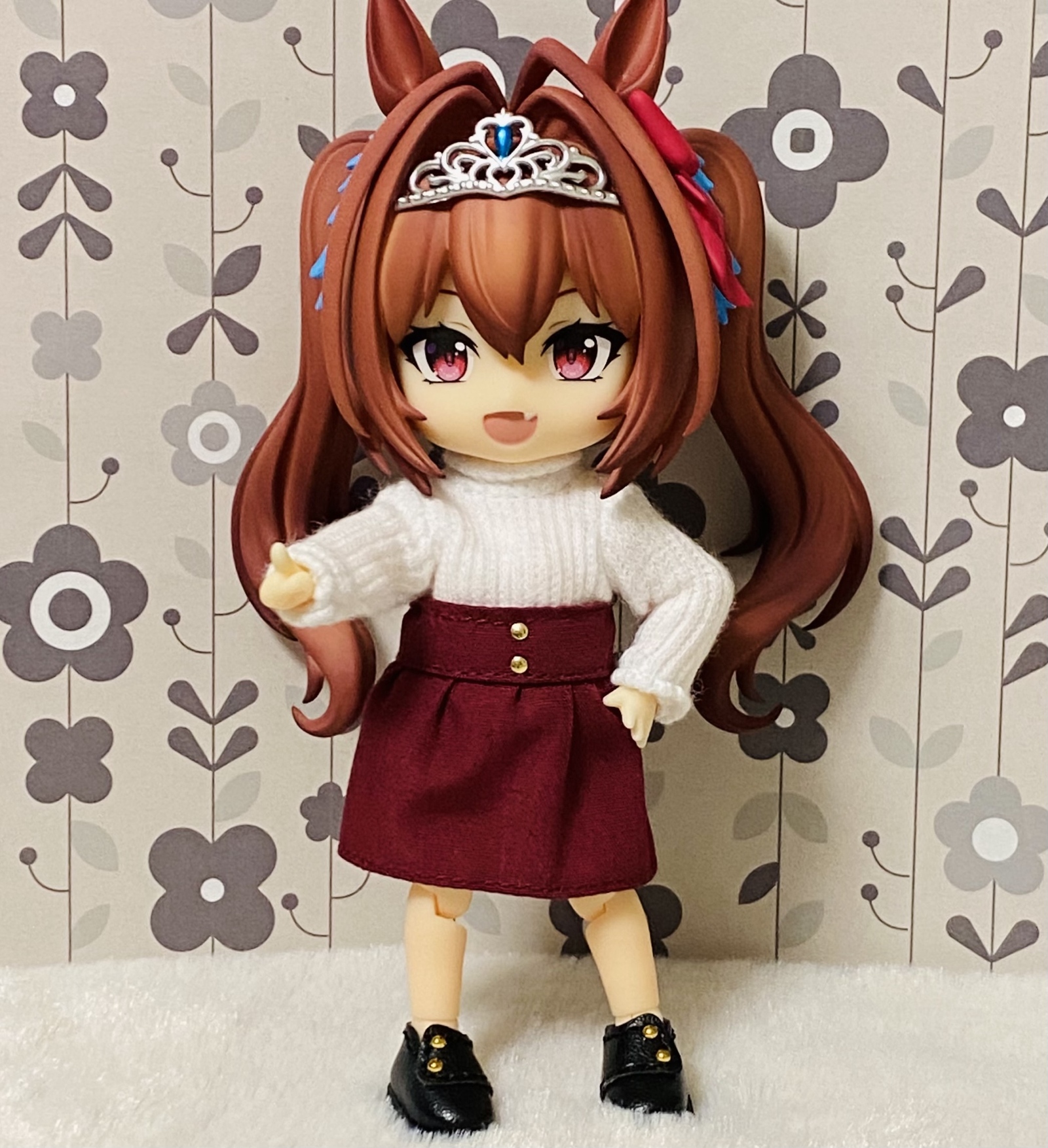 ねんどろいどどーるオーダー m♡ リブニットタートルネック【オビツ11】ねんどろいどどーる