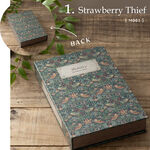 Jubilee ウイリアム・モリスのデザインを使った 本型小物入れ 27x17x4cm JB-BOX2717-M001