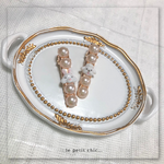 ・animal pearl pin