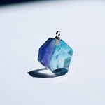 50 colors of glass jewel #46 santorini