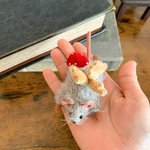 キノコに寄生されたネズミ
