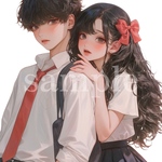 オリジナル人物ステッカー♡No.706