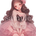 オリジナル人物ステッカー♡No.721