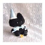 ねこのぬいぐるみ[あまえんぼさんのミルク色の目] Ser21