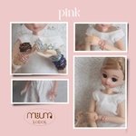 【受注製作】(pink)ドール用ブレスレット
