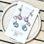 【新色】💜💙ペアカラーヨーヨーピアス✨