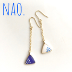 TRIANGLE   陶器  ピアス