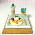 夏のミニチュアスイーツセット ミント