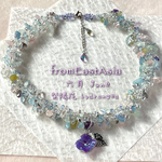 June 紫陽花ネックレス