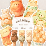【新作】Ice LizBear / ダイカット バラメモ / 7種類 28枚set