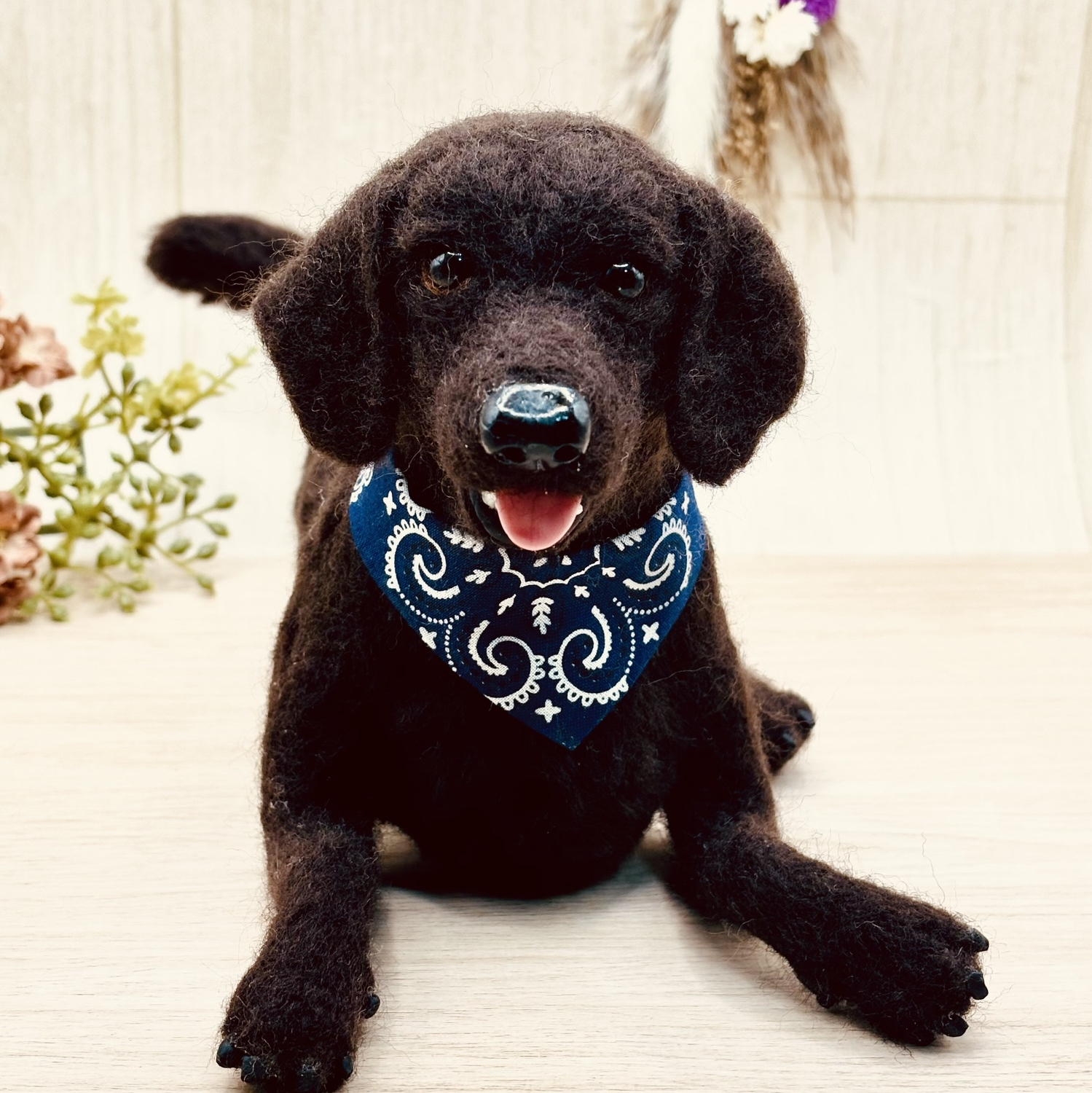 羊毛フェルト　アメリカンコッカースパニエル 参考用 羊毛フェルト アメリカンコッカースパニエル - atelier orion