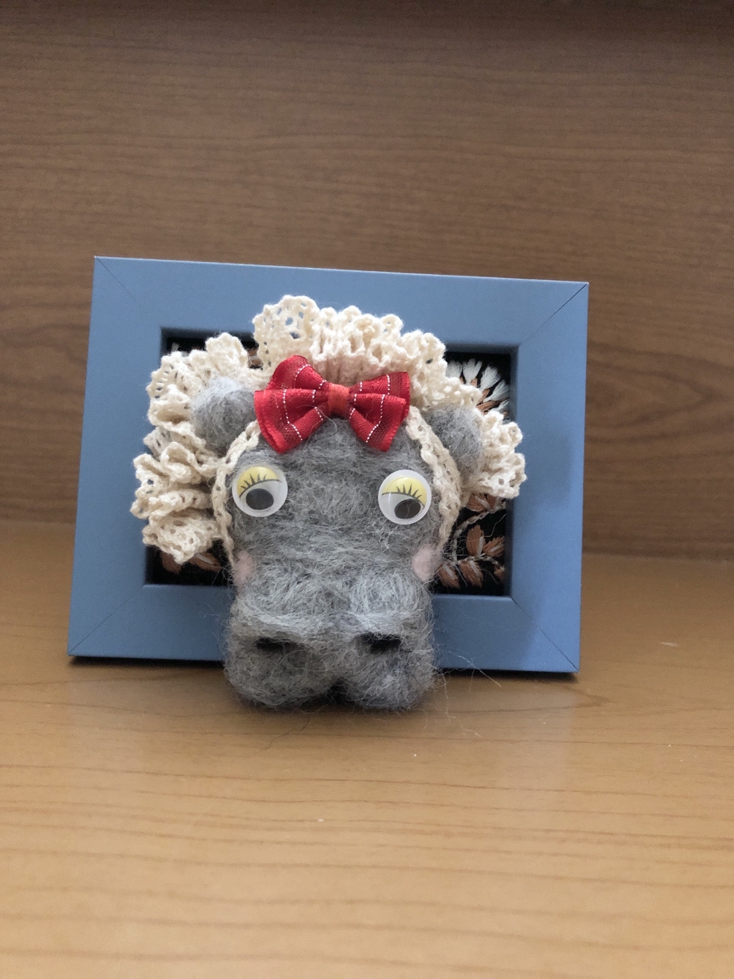 ピンクのカバのぬいぐるみ 作家 ハンドメイド ピンクのカバのぬいぐるみ 作家 ハンドメイド