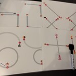なぞり書き練習☆斜めや曲線