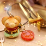 【🧸ミニバーガー※ストラップ🐈】