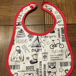 ワンコイン お食事スタイ（RED）