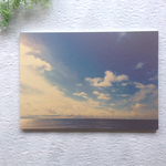 [再販] 壁であそぼう A4サイズ ＊ Blue sky ＊ 北海道のたび ♪ 送料無料