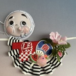 夏祭チョーカー(赤はっぴ)お面付き