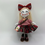 ハンドメイドドールチャーム　バックチャーム　お人形