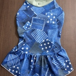 犬服ハンドメイドワンピース